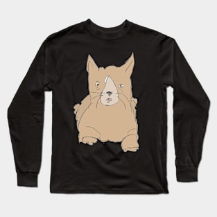 crippled cat Long Sleeve T-Shirt